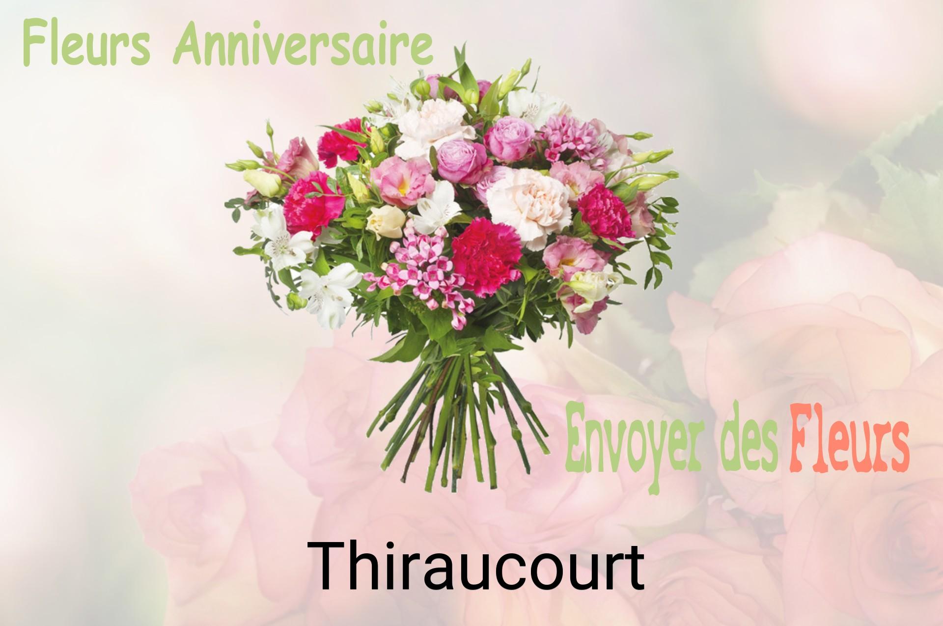 Bouquet de fleurs d’anniversaire livré à Thiraucourt