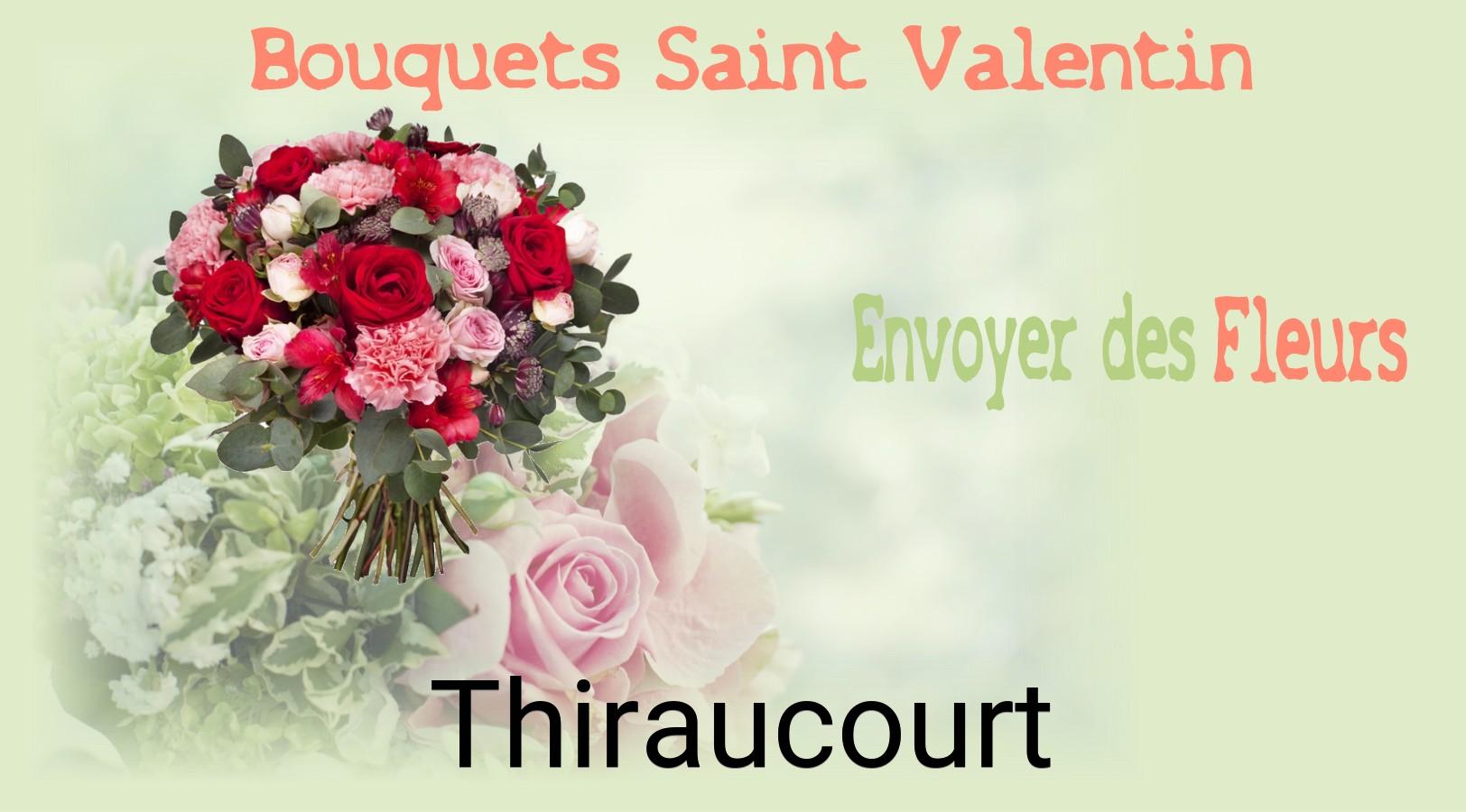 Roses de Saint-Valentin livrées à Thiraucourt